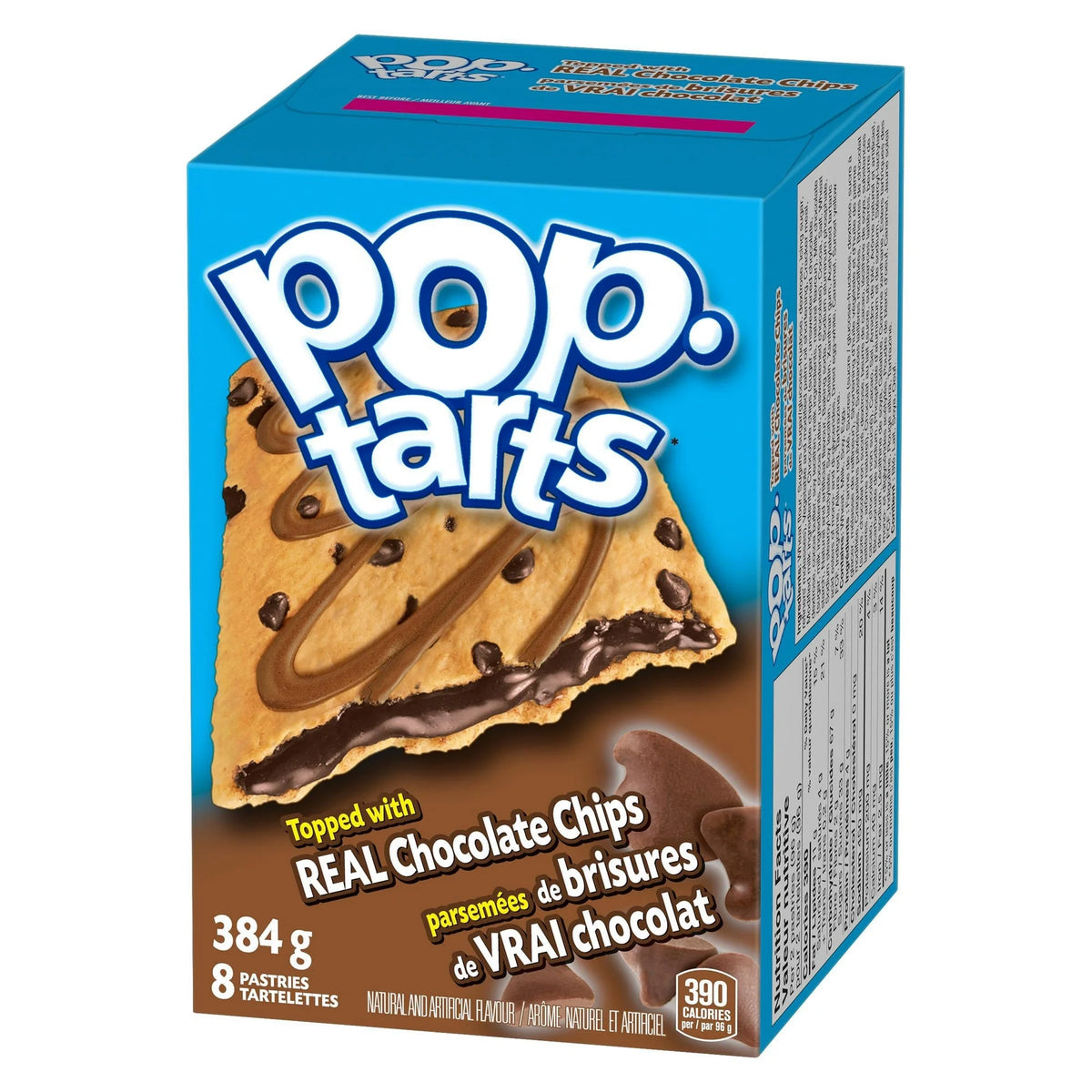 Pop-Tarts Chocolate Chip Toaster Pastries, 384 g