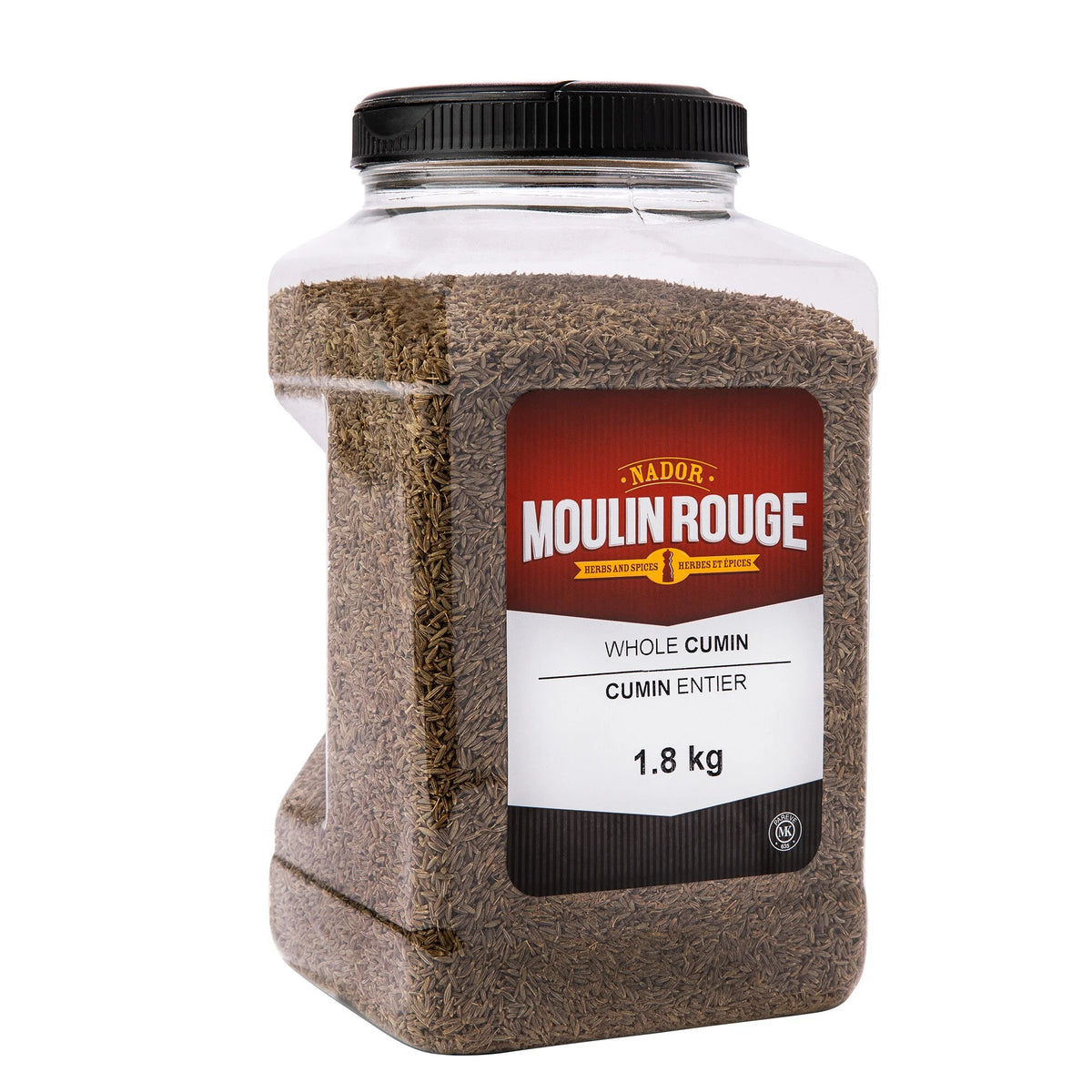 Moulin Rouge Whole Cumin Seeds, 1.8 kg