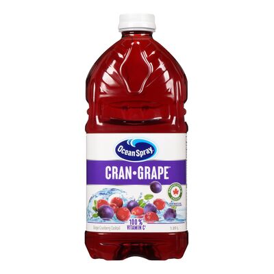 Ocean Spray Grape & Cranberry Cocktail, 1.89 L