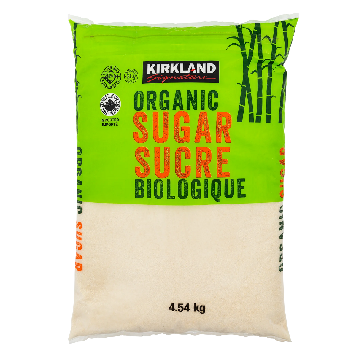 Kirkland Signature Organic Sugar, 4.54 kg