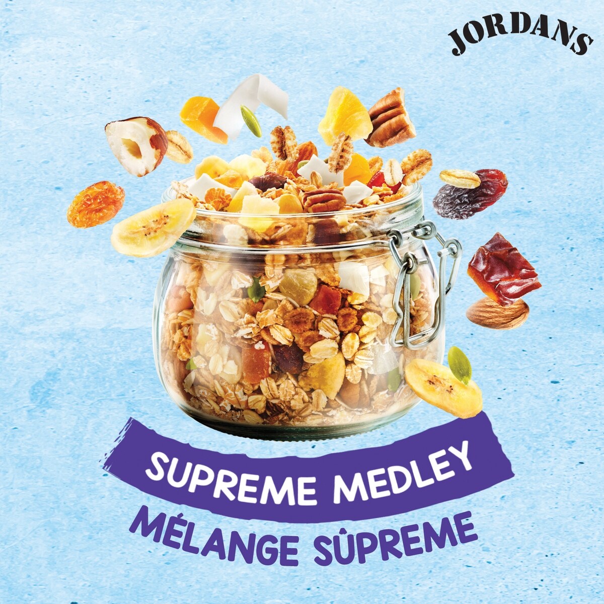 Jordans Supreme Medley Muesli, 400 g