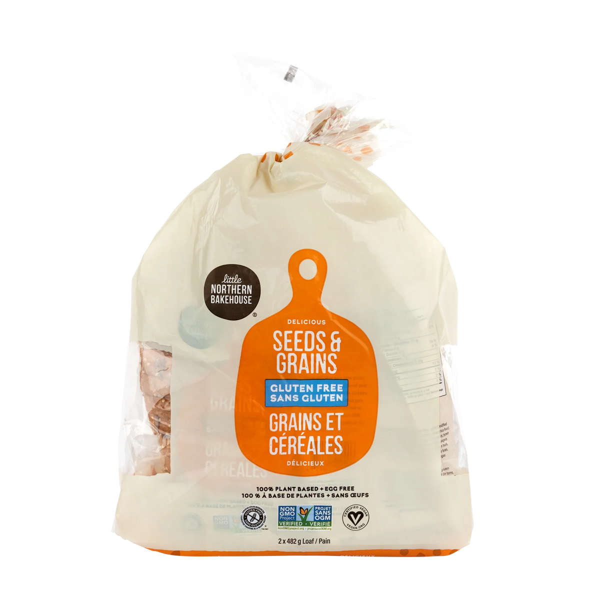 Little Northern Bakehouse Seeds & Grains Loaves, 2 × 482 g