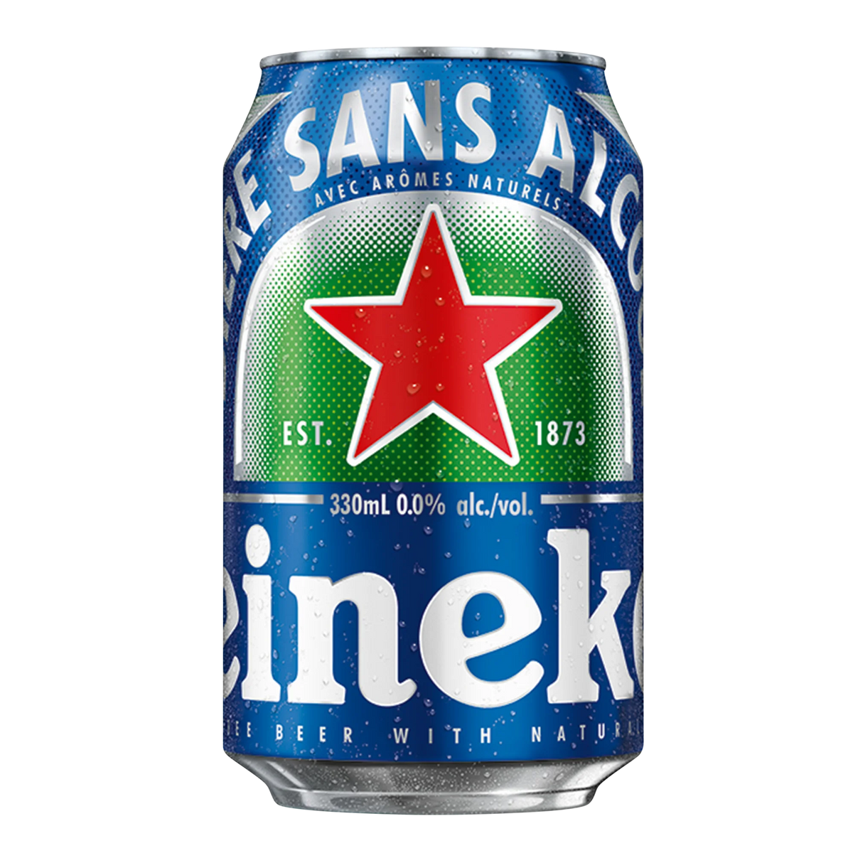 Heineken 0% Alcohol-Free Beer, 24 × 330 mL