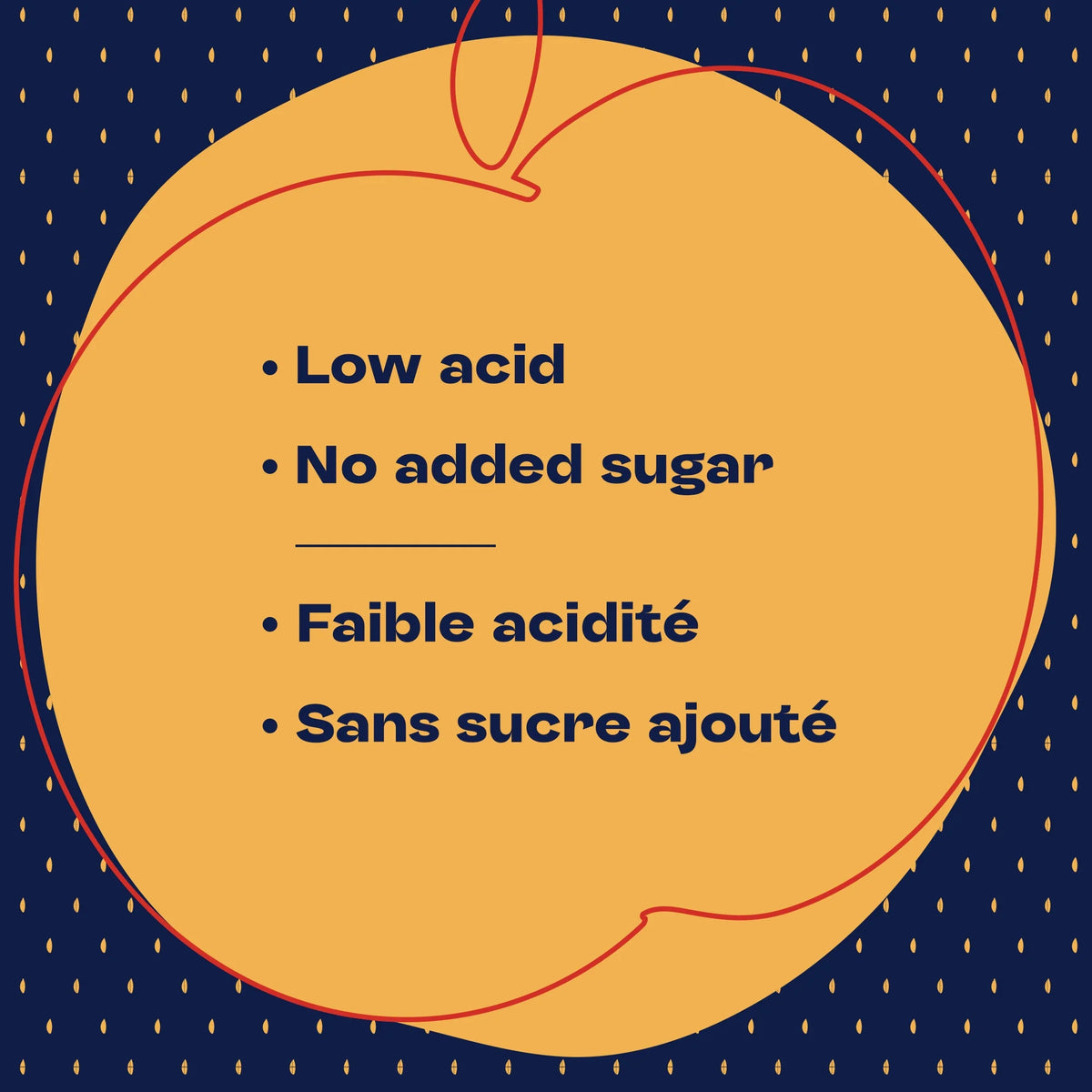 Allen's Low Acid Pure Apple Juice, 1.89 L