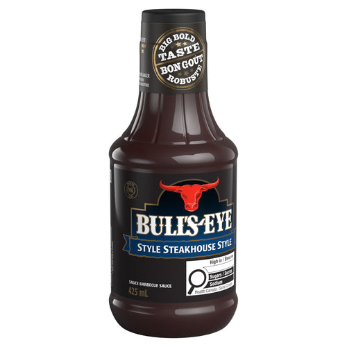 Bull's-Eye Steakhouse Barbecue Sauce, 425 mL