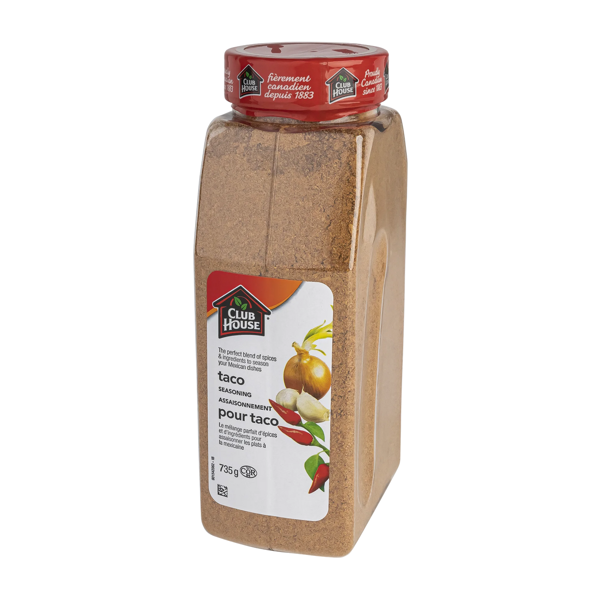 Club House Taco Seasoning, 735 g