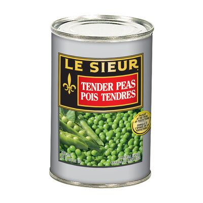 Le Sieur Tender Green Peas 398 mL