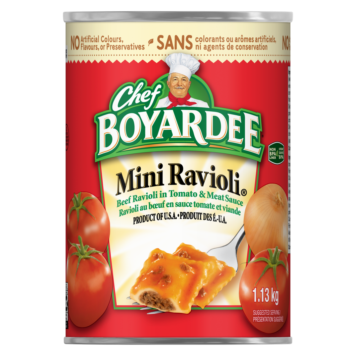 Chef Boyardee Mini Ravioli, 1.13 kg
