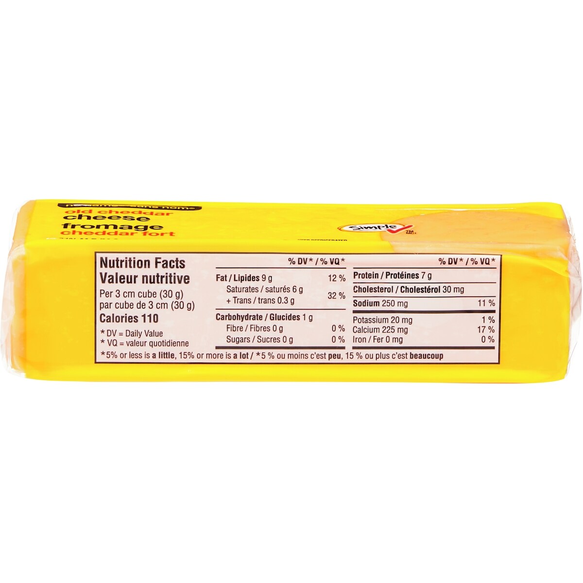 No Name Old Cheddar Cheese, 200 g