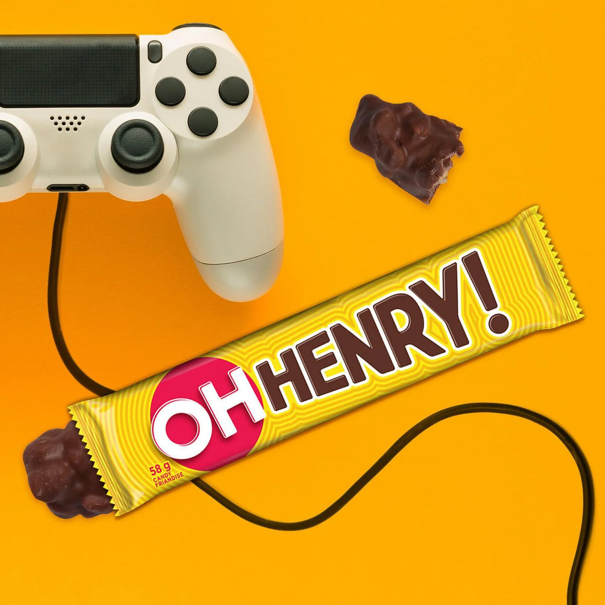 OH HENRY! Chocolatey Full Size Candy Bar, 58 g