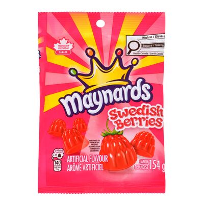Maynards Swedish Berries Gummy Candy, 154 g