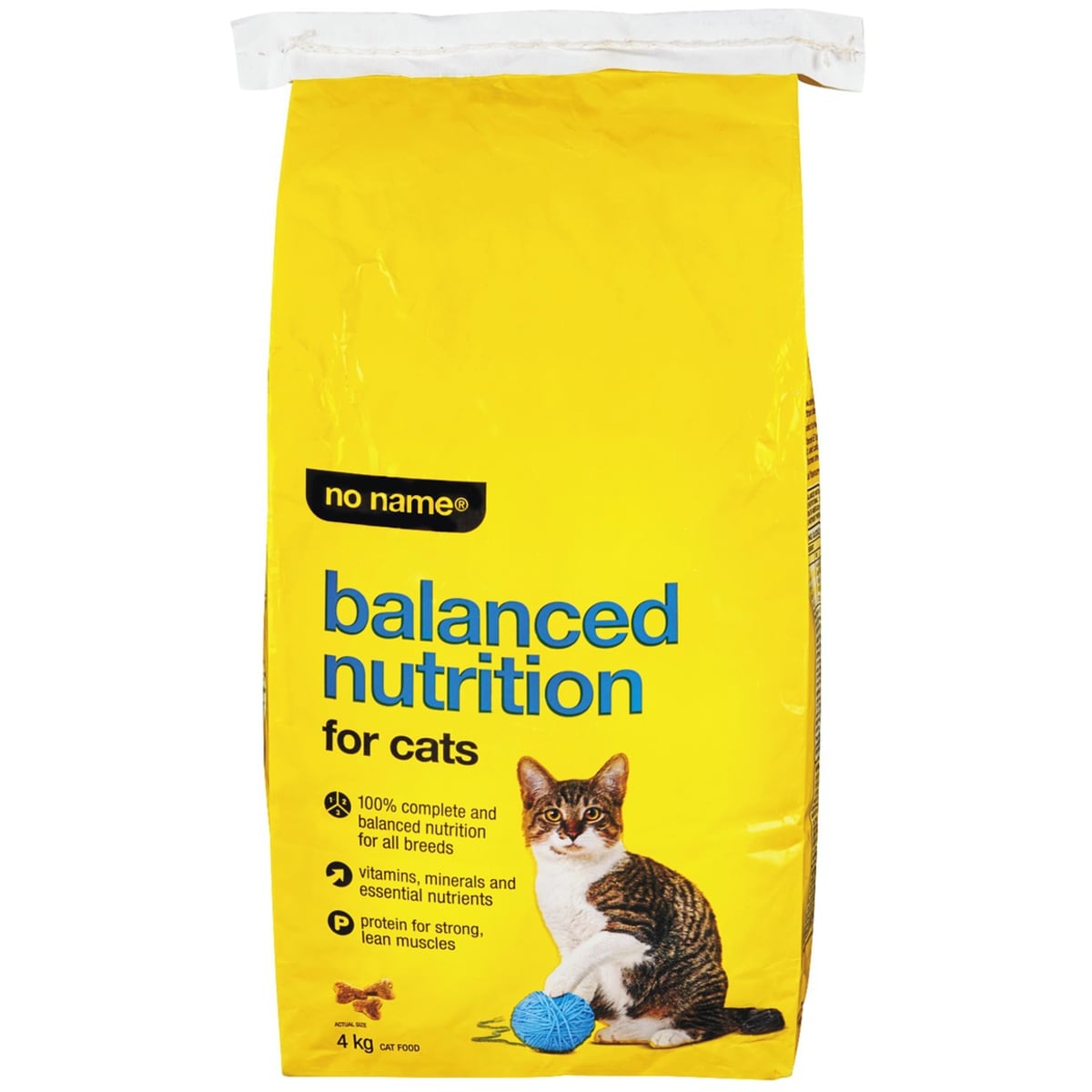 No Name Balanced Nutrition Cat Food, 4 kg