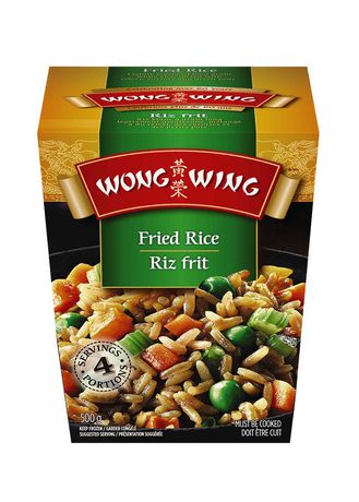 Wong Wing Fried Rice W/Vegetables 500g