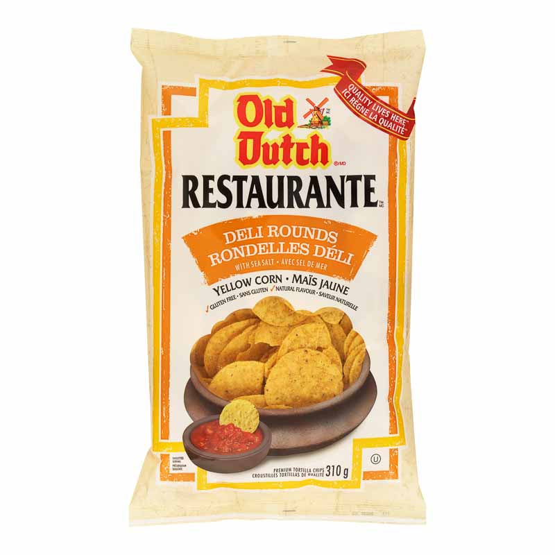 Old Dutch Restaurante Deli Rounds 290g,