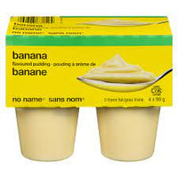 No Name  Pudding Banana 4 pk