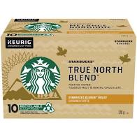 Starbuck K cup True North Blend 10pk 120g