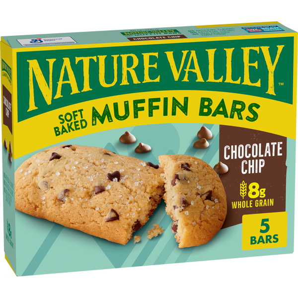 Nv Muffin Bar Choc Chip 175g