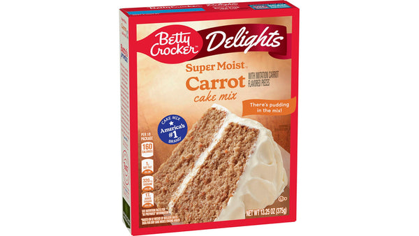 Betty Crocker Supermoist Cake Mix, Carrot 375g.