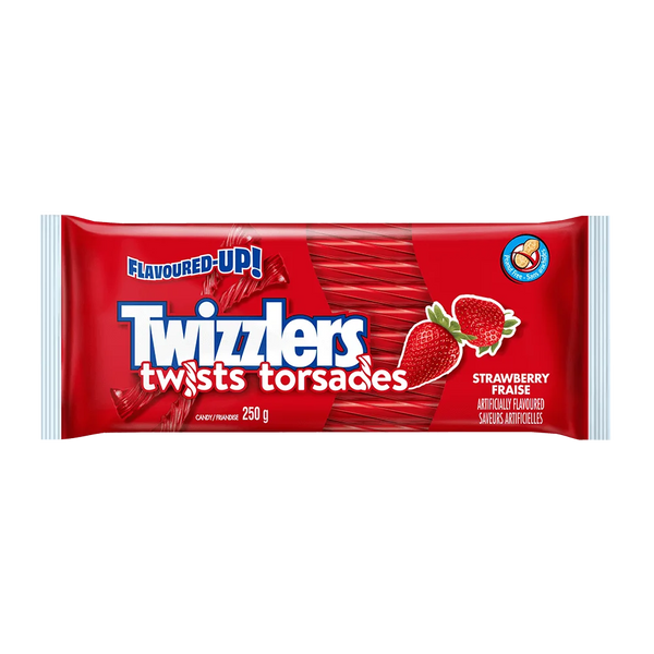 Twizzlers Strawberry Twists Torsades 250g