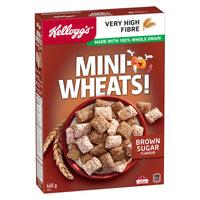 Kelloggs Mini Wheats Brown Sugar 650g