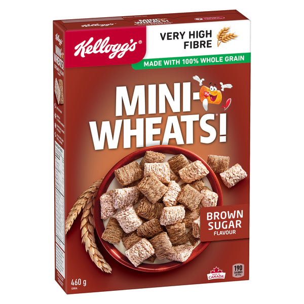 Kelloggs Mini Wheats Brown Sugar 650g