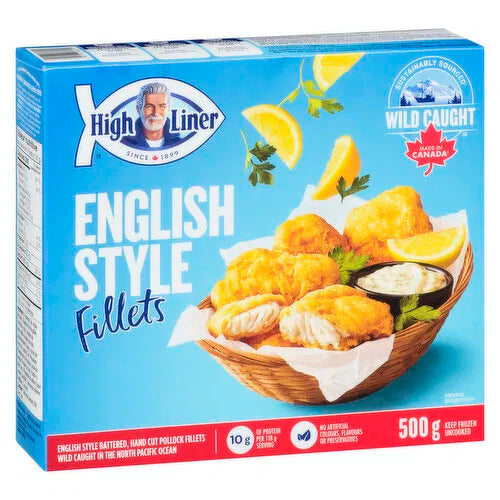 Highliner English Fish In Batt 500 gm