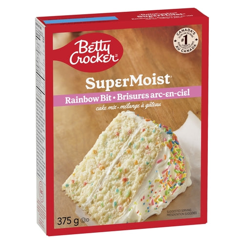 B C  Supermoist Cake Mix Rainbow Bit 375 G