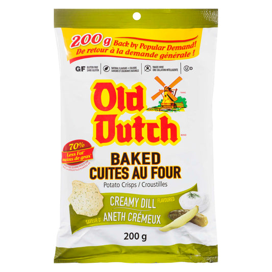 Old Dutch Baked Creamy Dill 200g