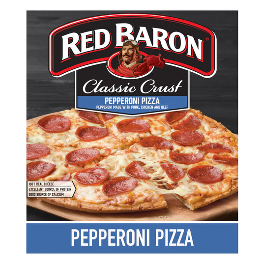 Red Baron Pepperoni Pizza Classic Crust 584g
