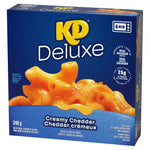 Kraft Dinner Deluxe Creamy Cheddar Macaroni and Cheese Frozen Dinner, 340 G Box, 340g