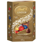 Lindt LINDOR Assorted Chocolate Truffles Cornet, 408g Box, 408 g
