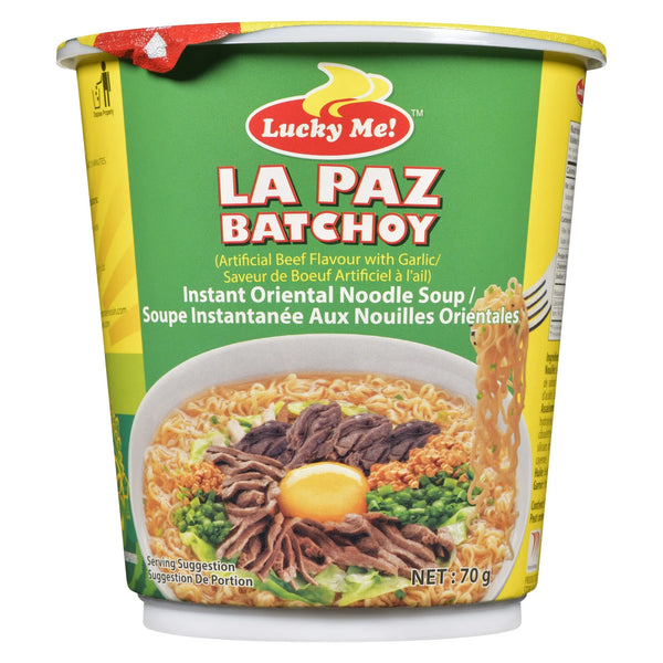 Lucky Me! La Paz Batchoy Flavour Instant Noodles Cup, 65g