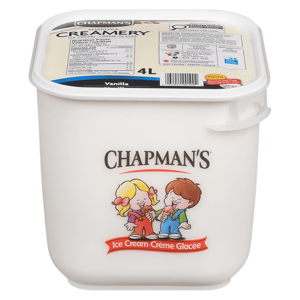 Chapmans Vanilla 4 Lt Pail