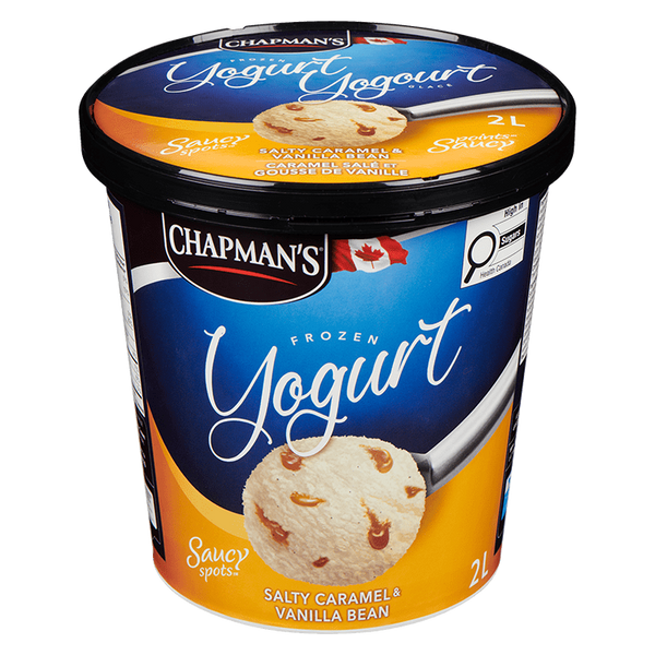 Chapmans Yogurt Salty Caramel   Vanilla Bean 2 Litr 2l