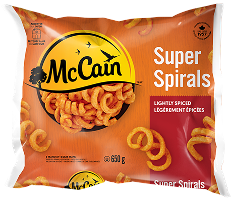 McCain Super Spirals - Curly Fries 650g
