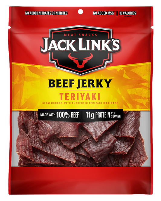 JACK LINK'S TERIYAKI BEEF JERKY 35G, JL TERIYAKI BEEF JERKY 35G