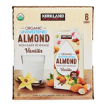 Kirkland Signature Vanilla Organic Almond Beverage 6x946ml