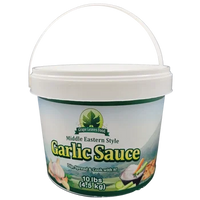 Grape Leaves Food Garlic Sauce 10lbs , 4.5kg