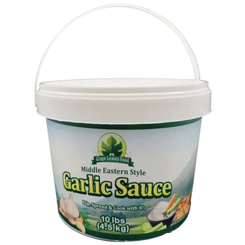Grape Leaves Food Garlic Sauce 10lbs , 4.5kg
