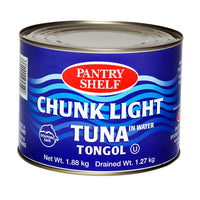 Pantry Shelf Chunk Light Tongol Tuna in Water 1.88 kg