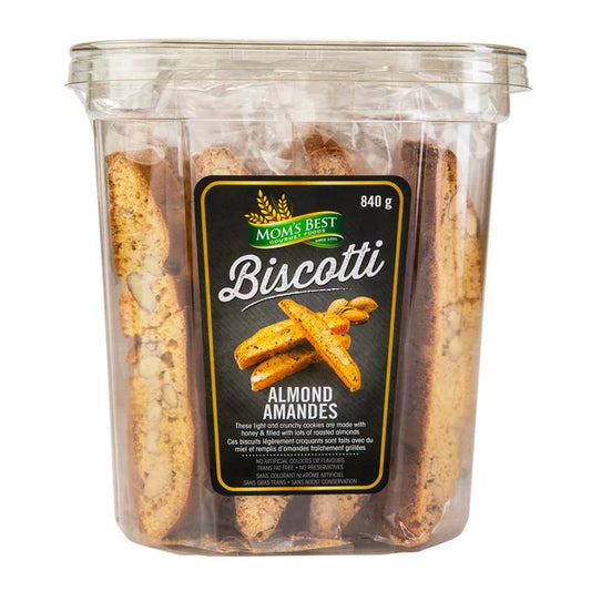 Mom’s Best Gourmet Foods Almond Biscotti 840 g