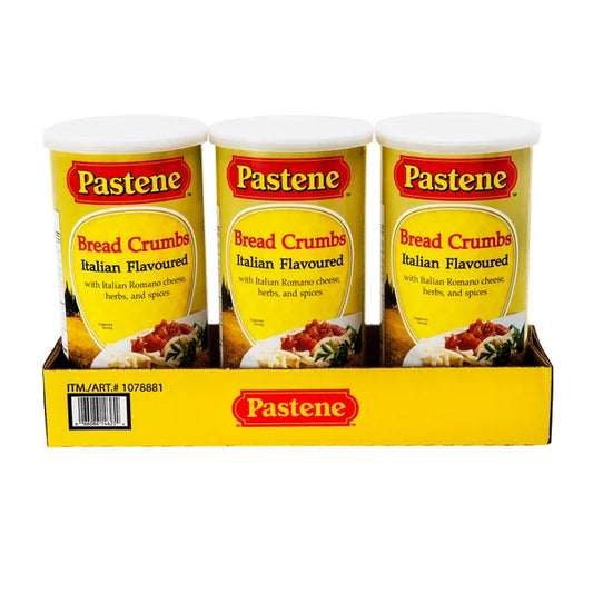 Pastene Italian Flavoured Bread Crumbs 3 x 680 g