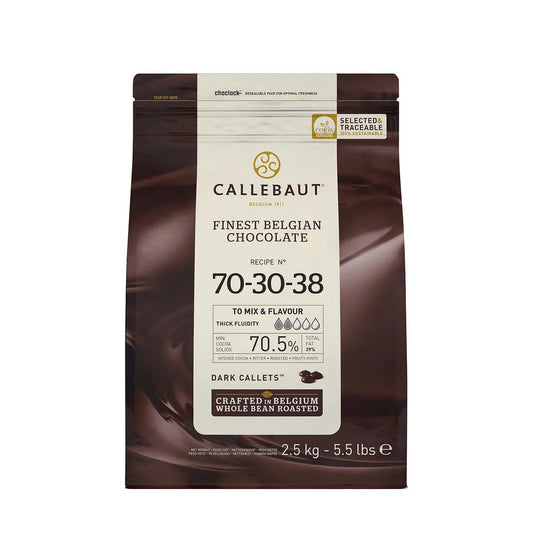 Callebaut Dark Belgian Chocolate Callets 2.5 kg
