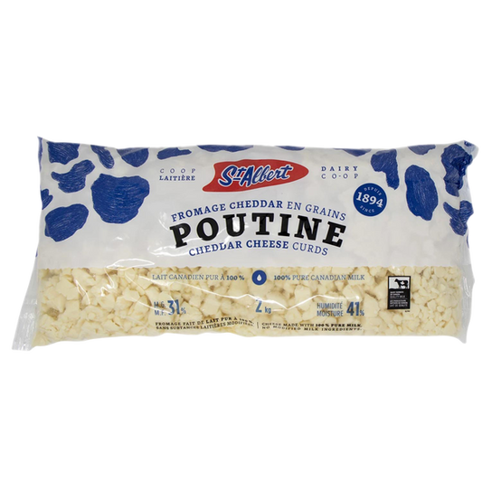 St-Albert Cheddar Cheese Curds 2 kg