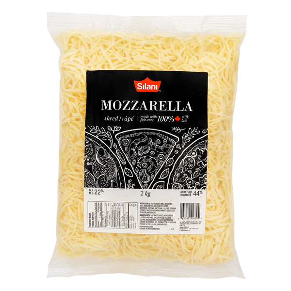 Silani Mozzarella Shred 2 kg