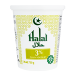 Halal 3% Yogurt 6 x 750 g
