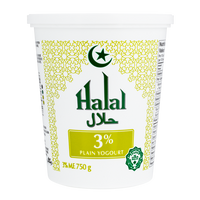 Halal 3% Yogurt 6 x 750 g
