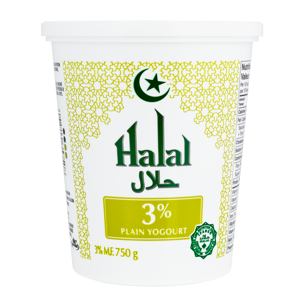 Halal 3% Yogurt 6 x 750 g