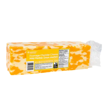 Agropur Mild Marble Cheddar Cheese 2.27 kg