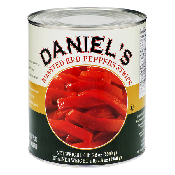 Daniel’s Roasted Red Pepper Strips 2.84 L